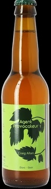 Biere Blonde Agent Provocateur Brasserie Craig Allan 33cl 6.5%