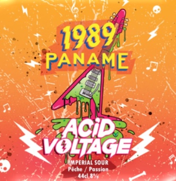 1989 Paname Acid Voltage Imp Sour Peche Passion 8° 44cl