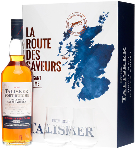 WHISKY ECOSSE HIGHLANDS SGM TALISKER PORT RUIGHE 45,8% 70CL ETUI EXPLORATEUR