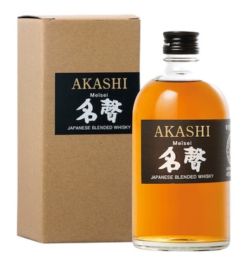 Whisky Japon Single Malt Akashi 50cl 46%l Sous Etui