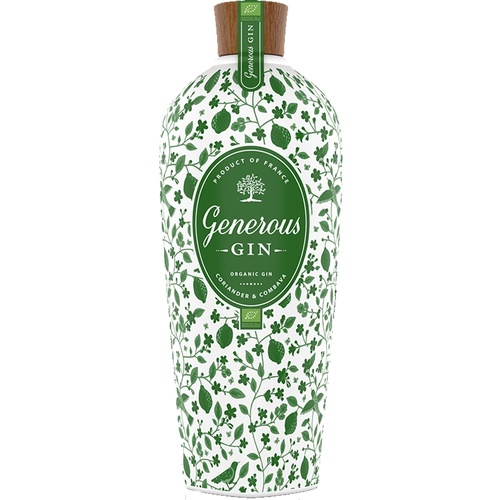 GIN FRANCAIS GENEROUS BIO 44% 70CL
