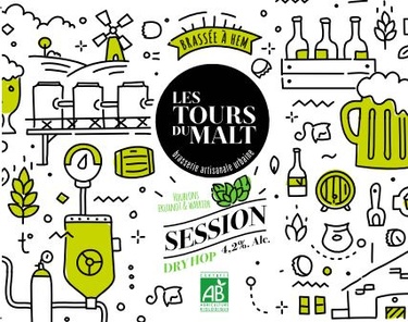 Tours Du Malt Session Dry Hop 33cl 4.2%