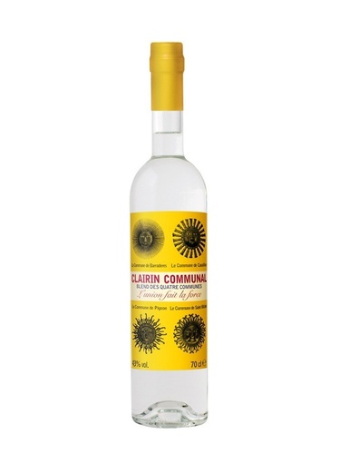 RHUM DE MELASSE BLANC HAITI CLAIRIN COMMUNAL 43% 70CL