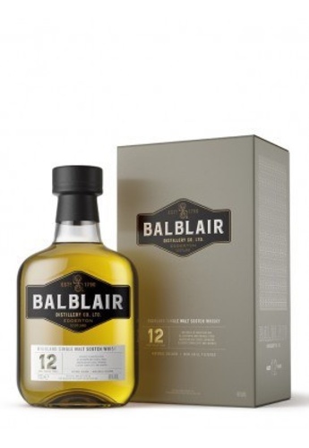 WHISKY ECOSSE HIGHLANDS SINGLE MALT BALBLAIR 12 ANS 46% 70CL