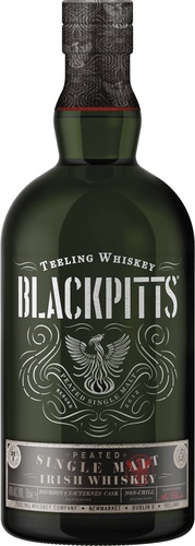 WHISKEY IRLANDE TEELING SINGLE MALT BLACKPITTS 46% 70CL