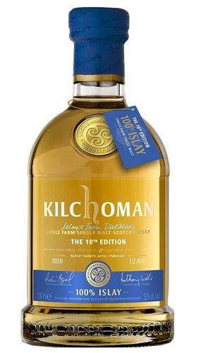 WHISKY ECOSSE ISLAY SINGLE MALT KILCHOMAN 100% ISLAY THE 10TH EDITION 46% 70CL