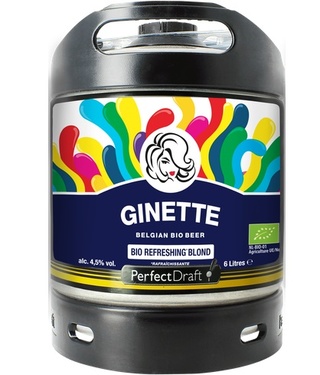 Perfect Draft 6l Ginette Lager Bio 4,5%