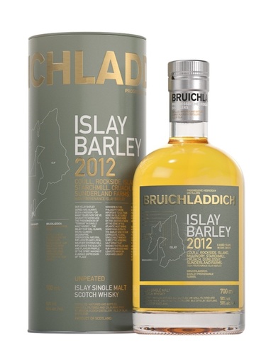 WHISKY ECOSSE ISLAY SINGLE MALT BRUICHLADDICH ISLAY BARLEY 2012 50% 70CL