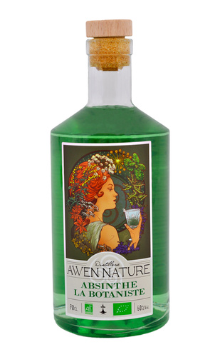 ABSINTHE LA BOTANISTE BIO 60% 70CL