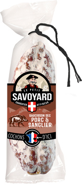 Le Petit Savoyard Saucisson Sec Porc & Sanglier 200g