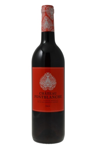 BLAYE COTES DE BORDEAUX CHATEAU FONTBLANCHE 2016