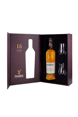 Whisky Ecosse Glenfiddich Solera Reserve 15 Ans Coffret 2 Verres 40% 70cl