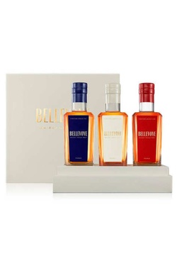 Whisky France Bellevoye Coffret Decouverte Bleu Blanc Rouge 3*20cl 41%