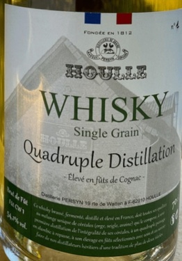 Whisky Single Grain Houlle 54% 70cl