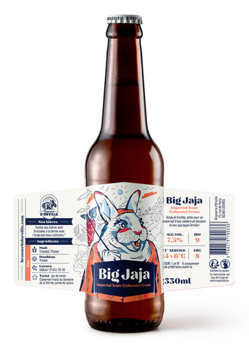 Br d'Orville BIG JAJA Imp Sour Cabernet Franc 7°5 33cl