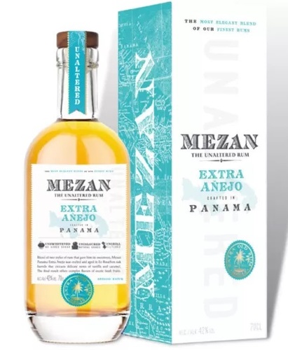 RHUM PANAMA EXTRA ANEJO MEZAN 42% 70CL