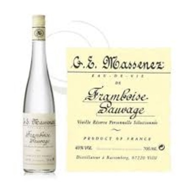 Eau De Vie Massenez Framboise Sauvage 40° 70cl