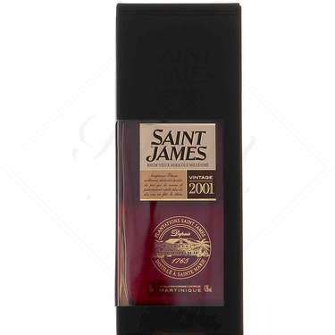 Rhum Saint James Vintage 2001 43° 70cl
