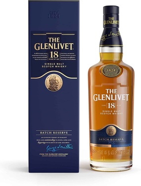 Whisky Ecosse Speyside Single Malt Glenlivet 18 Ans 40° 70cl