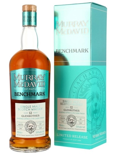 GLENROTHES 12 ANS PX Finish MURRAY McDAVID 54,1° 70cl