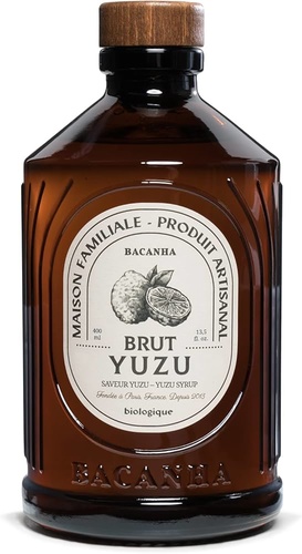 SIROP BACANHA Brut YUZU Bio 40cl