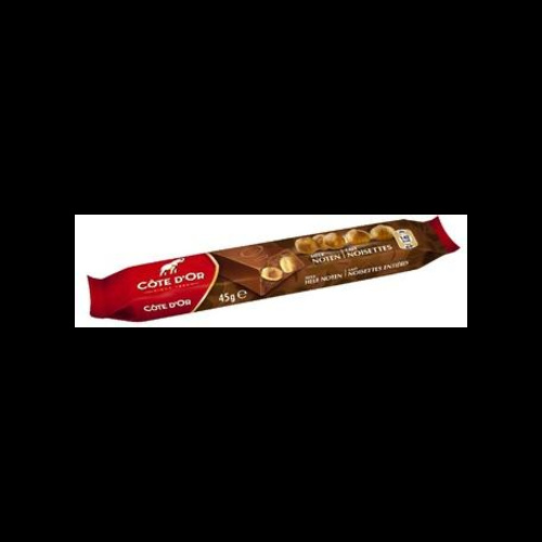 CHOCOLAT COTE D OR LAIT NOISETTES 45g