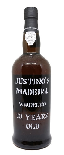 JUSTINO S MADEIRA VERDELHO 10 ANS 19° 70cl