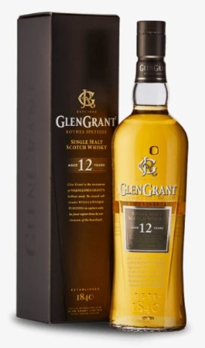 Whisky GLEN GRANT 12 ans Single Malt Scotch 43° 70cl