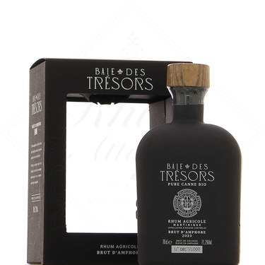 Rhum Agricole Blanc Baie Des Tresors Brut D'amphore 71% 70cl