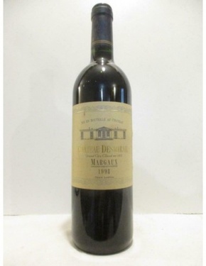 Margaux Chateau Desmirail 1998 12,5° 75cl