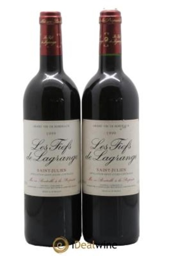 SAINT JULIEN Les Fiefs de LAGRANGE 1998 13° 75cl