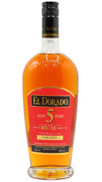 Rhum Guyana Eldorado 5 Ans 40% 70cl