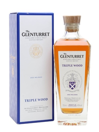 Whisky Highland GLENTURRET TRIPLE WOOD 44° 70cl