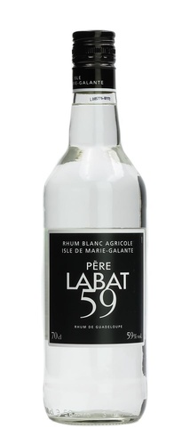 Rhum Blanc PERE LABAT Marie Galante 59° 70cl