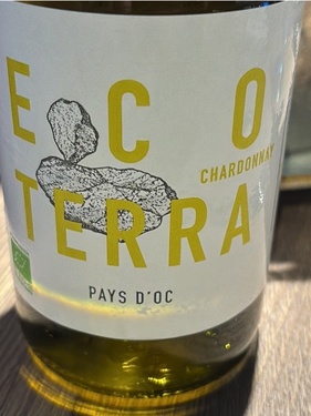 Eco Terra Chardonnay Pays D Oc 2024 Bio 75cl