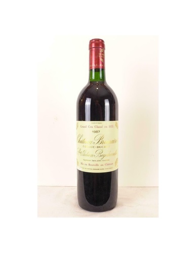 Chateau Duluc De Branaire Ducru GCC St Julien 1987