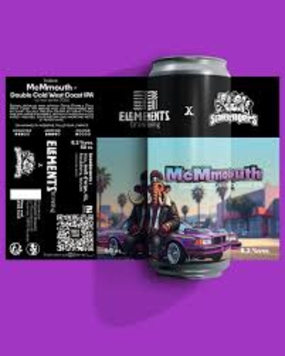 Elements x Scavengers McMMOUTH Double Cold West Coast IPA 8,2° 50cl