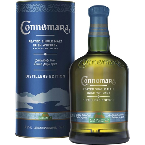 WHISKEY IRLANDE SINGLE MALT CONNEMARA DISTILLERS EDITION 43% 70CL