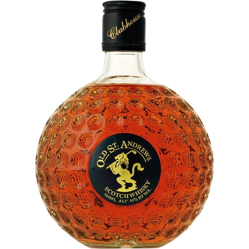 WHISKY ECOSSE BLEND CLUBHOUSE BALLE DE GOLF 40% 70CL