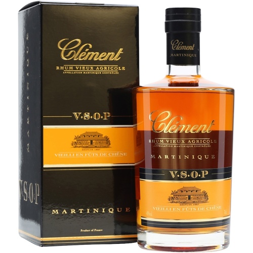 RHUM VIEUX AGRICOLE MARTINIQUE CLEMENT VSOP 40% 70CL
