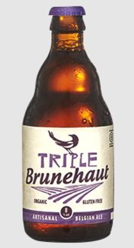 Brunehaut TRIPLE BIO s/s Gluten 8° 33cl