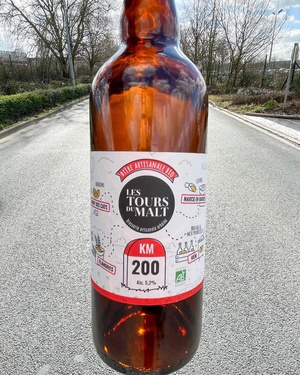 Tours Du Malt Km 200 Pale Ale Locale Bio 5°2 75cl