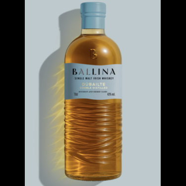 Ballina Single Malt Irish Whiskey Dubailte Double Distilled 43° 70cl