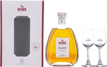 Cognac Rare Hine Vsop Coffret 2 Verres