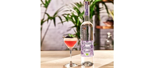VODKA BELVEDERE Organic Infusions MURE CITRONNELLE 40° 70cl BIO