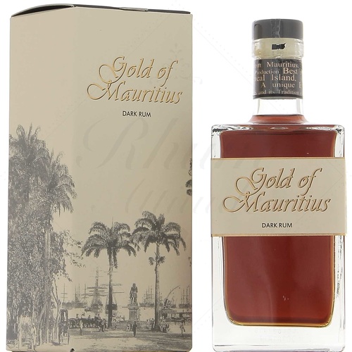 Rhum GOLD OF MAURITIUS Dark Rum 40% 70 cl