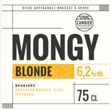 Cambier Mongy Blonde 6°2 75cl