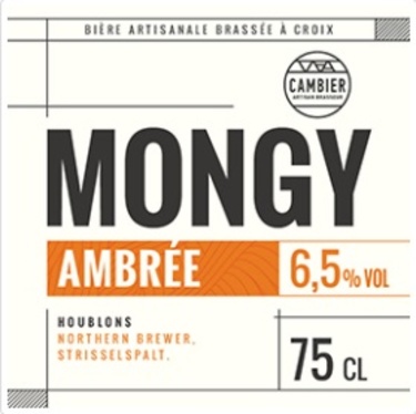 Cambier Mongy Ambree 6°5 75cl