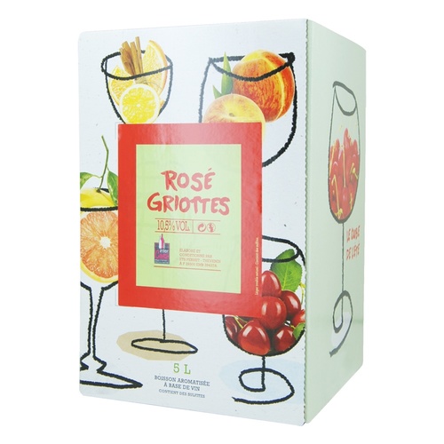 AOP BIB 5L BOISSON AROMATISEE A BASE DE VIN GRIOTTES