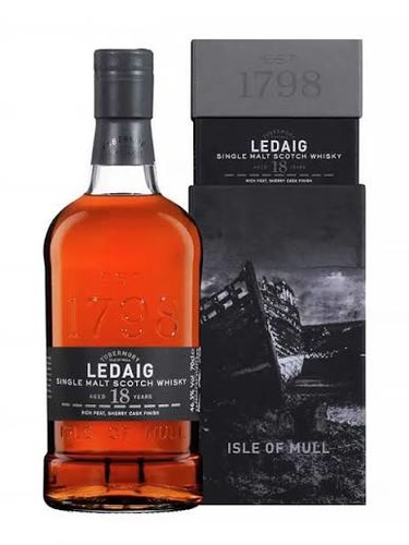 Whisky Ecosse LEDAIG 18 ans 46°3/70cl